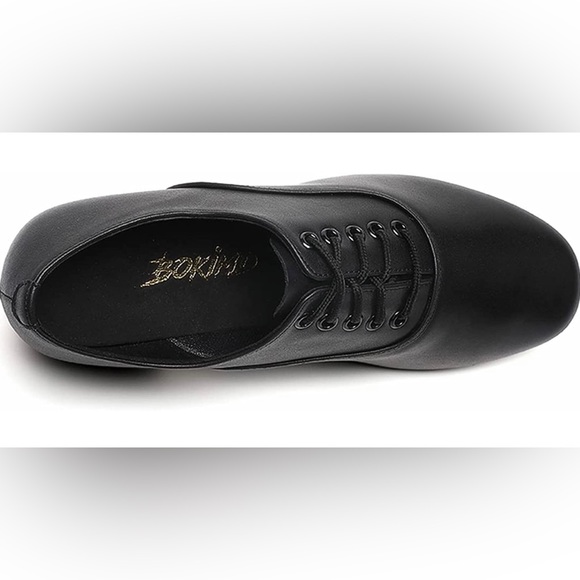 NEW Men's Ballroom Dance Shoes Black Sole, Tango Salsa Latin Shoe 10.5M - Picture 2 of 6